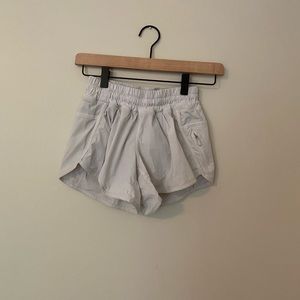 White Lululemon Shorts - Size 0
